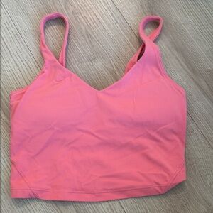 lululemon athletica Pink Sports Bra Align Tank